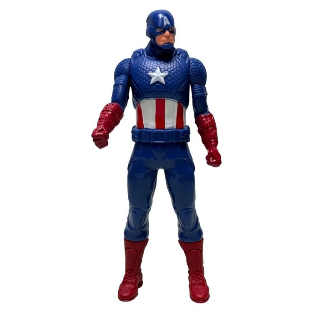 Hasbro Marvel Captain America 2015 6" Action Figure Avengers Red White Blue